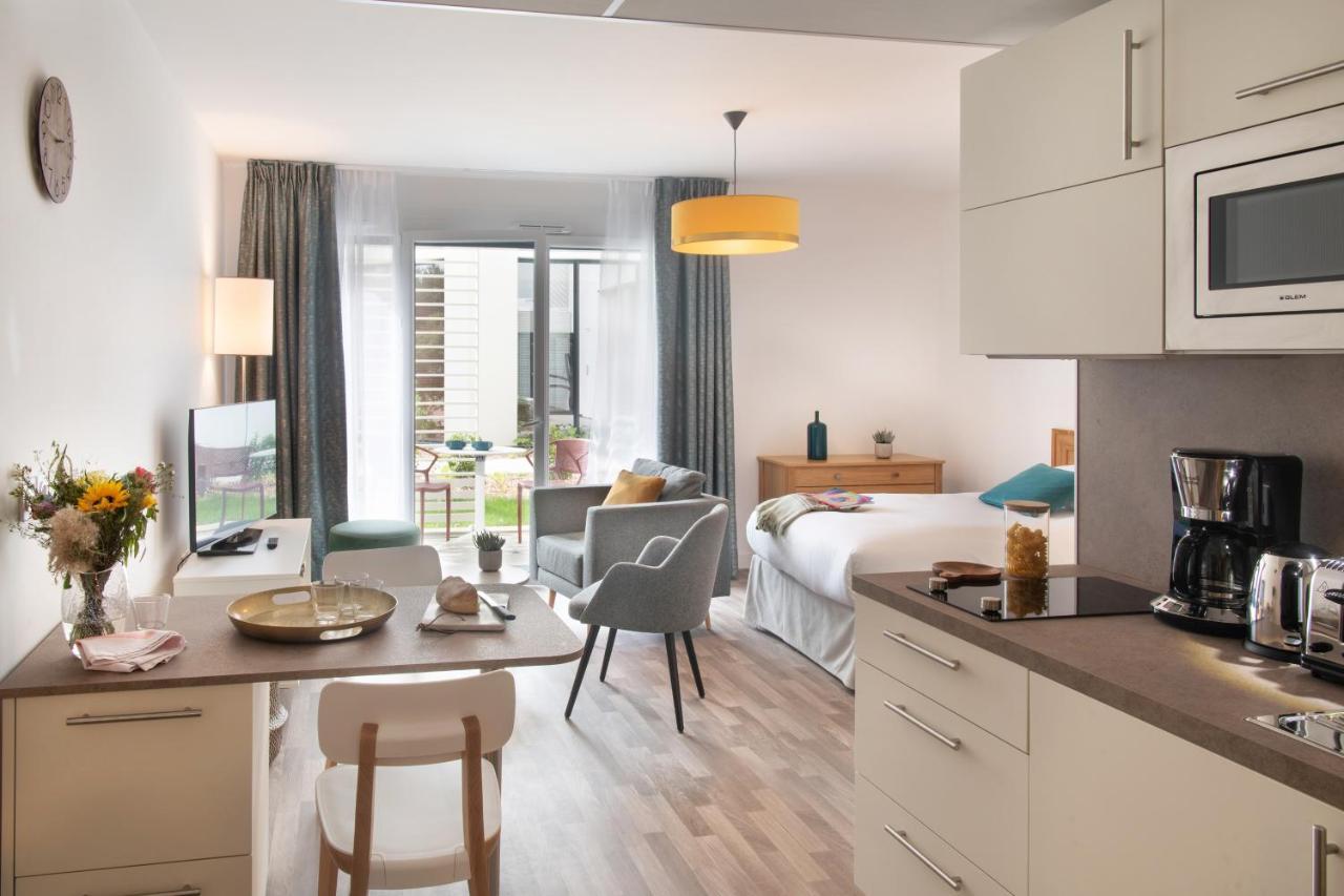 Domitys La Roze De Seine Aparthotel Saint-Aubin-les-Elbeuf ภายนอก รูปภาพ